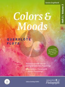 Engelhardt Colors & Moods Vol.3 (Atmospheric Pieces for 1-2 Flutes) (Bk-Cd)