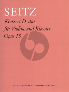 Seitz Schülerkonzert No. 4 D-Dur Opus 15 Violine und Klavier