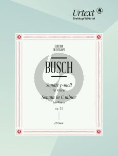 Busch Sonata C-minor OP. 25 for Piano (edited by Jakob Fichert)