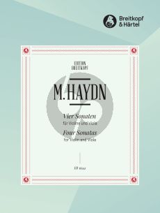 Haydn 4 Sonatas for Violin and Viola (Wilhelm Altmann)