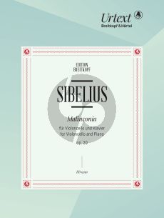 Sibelius Malinconia Op.20 for Cello and Piano