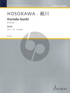 Hosokawa Kuroda-bushi for Alto Flute (From Japanese Folk Songs)