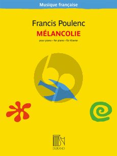 Poulenc Mélancolie pour Piano seule (Edmond Lemaître et Florence Ribot)