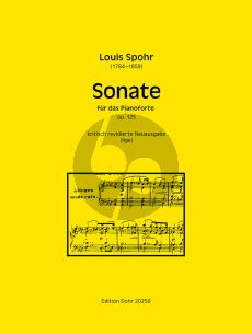 Spohr Sonate As-dur Op. 125 Klavier (Florian Ilge)