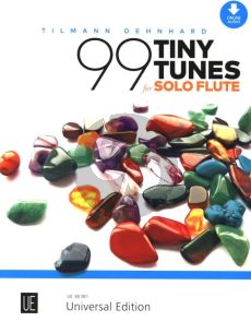 Dehnhard 99 Tiny Tunes für Flöte mit Online Audio