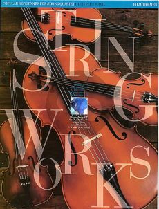 String Works - Film Themes String Quartet (Score/Parts)