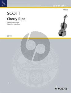 Scott Cherry Ripe Violin and Piano (Old English Folk Song) (grade 3)