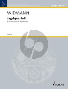 Widmann Quartet No.3 "Jagdquartett" (Score/Parts)