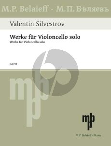 Silvestrov Works (after 2000) Violoncello solo