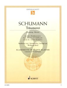 Schumann Traumerei Op.15 No.7 - from Scenes of Childhood for Clarinet and Piano (arr. Wolfgang Birtel)