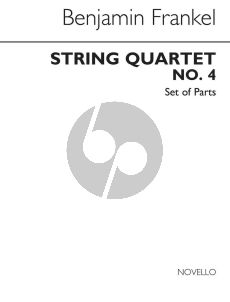 Frankel String Quartet No. 4 Op. 21 Parts (1948)