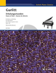 Gurlitt Erholungsstunden - Hours of Rest Op. 102 Piano 4 hds (edited by Isolde Weiermuller-Backes)