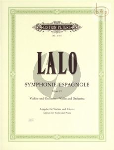 Symphonie Espagnole Op.21 Violin and Orchestra