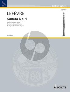 Lefevre Sonata No.1 (from Methode de Clarinette) Klarinette-Klavier (Georgina Dobree)