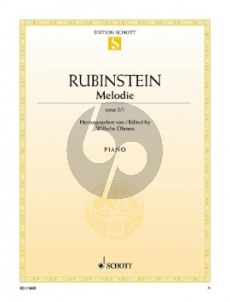 Rubinstein Melodie in F Op. 3 No. 1 Klavier (Wilhelm Ohmen)