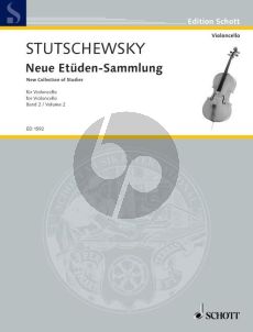 Stutschewsky Neue Etuden-Sammlung Vol.2 (3th.to 6th.pos.) Violoncello