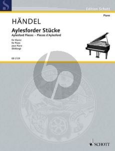 Handel Aylesforder Stucke Klavier (aus den Stücken für Clavicembalo) (Willy Rehberg)