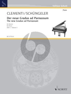 Clementi Der Neue Gradus ad Parnassum Vol. 1 Klavier (Heinz Schlüngeler)