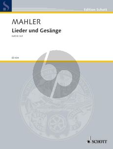 Mahler Lieder & Gesange Vol.3 Tief