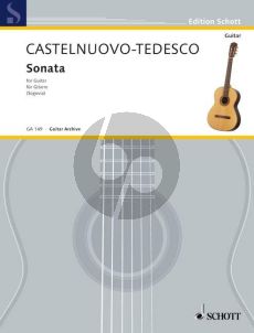 Castelnuovo-Tedesco Sonata D-dur "Omaggio a Boccherini" Gitarre (Andres Segovia)