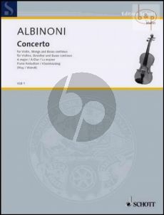 Concerto A-major (Violin-Strings-Bc) (piano red.)