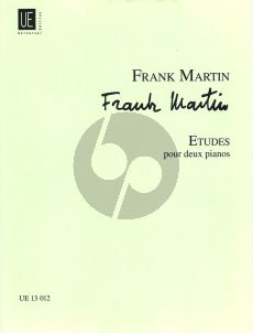 Frank Martin  Etuden 2 Klaviere (2 copies needed for performance )