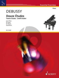 Debussy 12 Etudes Piano (edited by Jacob Leuschner)