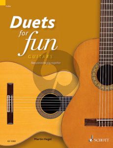 Duets for fun: Guitars (easy pieces to play together) (Hegel)