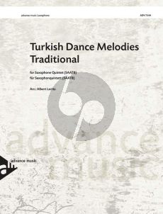 Turkish Dance Melodies (Traditional) 5 Sax. (SAATB) (Loritz)