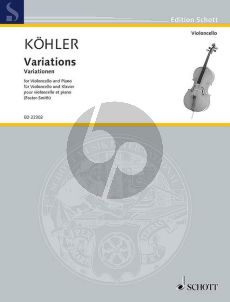 Kohler Variations Violoncello-Piano