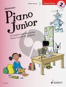 Heumann Piano Junior: Theory Book 2