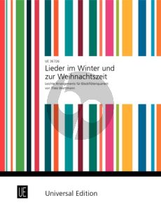 Lieder im Winter und zur Weihnachtszeit 4 Blockflöten (SATB) (Wartmann)