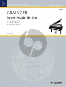 Grainger Zanzibar Boat Song Piano 6 hds (Room-Music Tit-Bits No. 6)