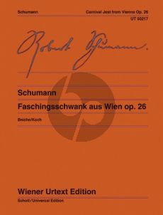 Schumann Faschingsschwank aus Wien Op.26 Klavier (ed. Michael Beiche) (Wiener-Urtext)