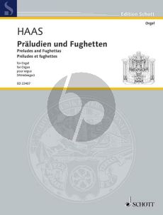 Haas Praeludien und Fughetten Orgel (Gerhard Weinberger)