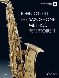 O'Neill The Saxophone Method Repertoire Book Vol. (Book with online material)