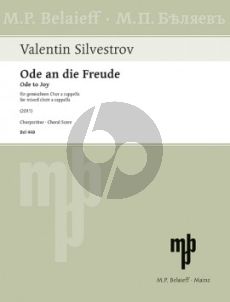 Silvestrov Ode an die Freude (Ode to Joy) SATB