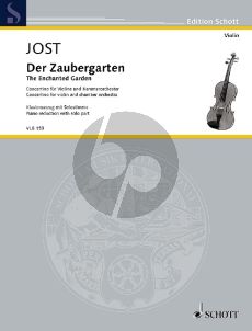 Jost Der Zaubergarten (The Enchanted Garden) Violine-Kammerorchester Klavierauszug