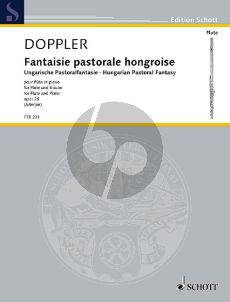 Doppler Fantaisie Pastorale Hongroise Op.26 Flute-Piano (edited by András Adorján)