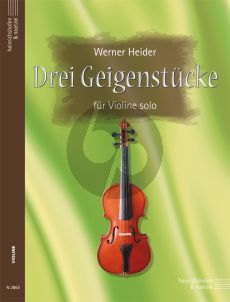 Heider 3 Geigenstücke für Violine solo