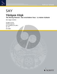 Say The Moving Mansion - Hommage à Atatürk Op.72b Piano Quintet (Score/Parts)