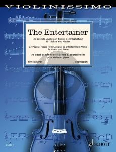 The Entertainer Violin and Piano (33 Popular Pieces from Classical to Entertainment Music) (Wolfgang Birtel)