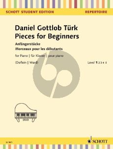 Turk Anfangerstücke - Pieces for Beginners Piano solo (Erich Doflein und Samantha Ward)