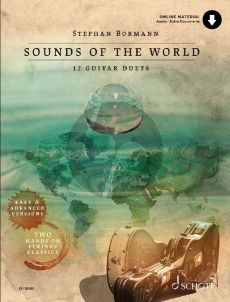 Bormann Sounds Of The World for 2 Guitars (Book with Audio online)