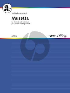 Rettich Musetta Op. 50 No. 3 Klarinette und Klavier