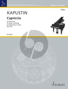 Kapustin Capriccio for Piano 4 Hands