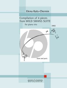 Kats-Chernin Compilation of 4 pieces from "Wild Swans Suite" Violin-Cello and Piano (Score/Parts)