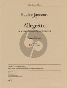 Jancourt Allegretto de la 'Symphonie en La' de Beethoven for Basson and Piano