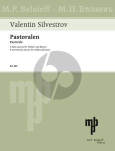 Silvestrov Pastorals for Violin and Piano (9 movements attacca)
