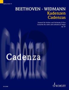 Widmann Cadenzas Concerto for Violin and Orchestra D major Op. 61 by Ludwig van Beethoven (Violin solo with Double Bass and Percussion) (2020)